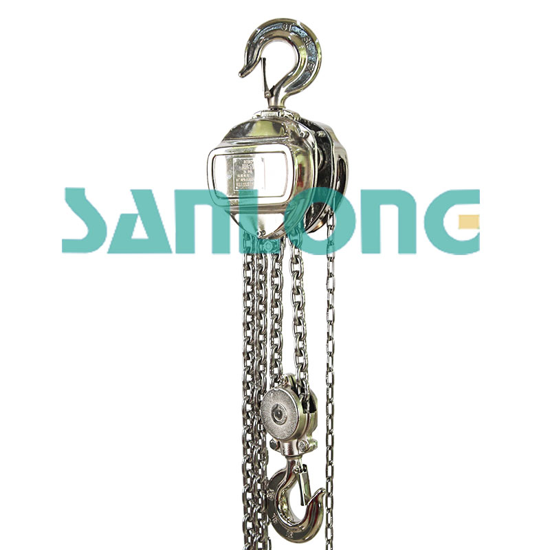 不銹鋼手拉葫蘆-三角形-3噸