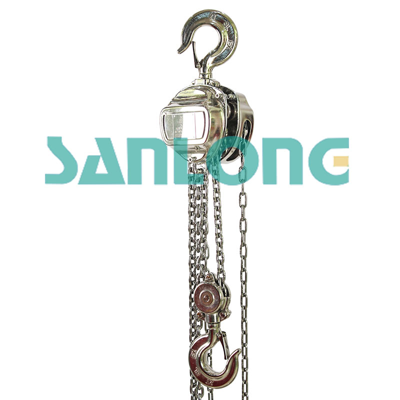 不銹鋼手拉葫蘆-三角形-2噸